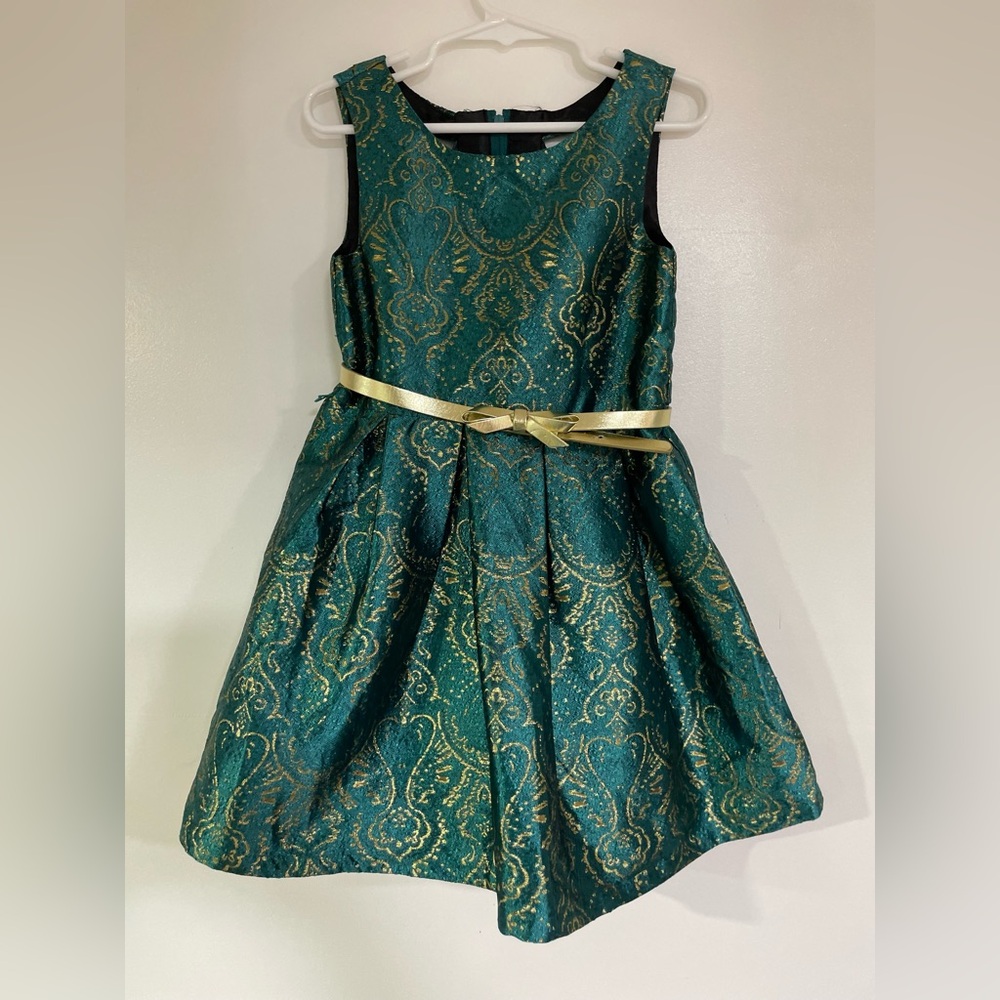 The Children’s Place Girls Holiday Jacquard Dress
